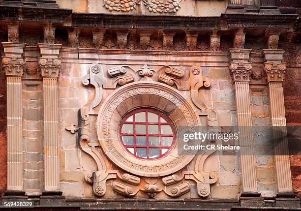 bom jesus basillica, world heritage site, goa - goa art stock pictures, royalty-free photos & images