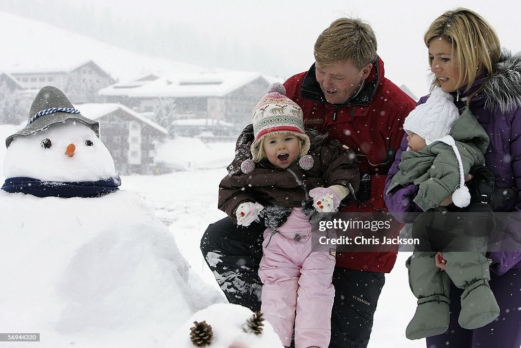 Dutch Royal Family Annual Winter Photocall