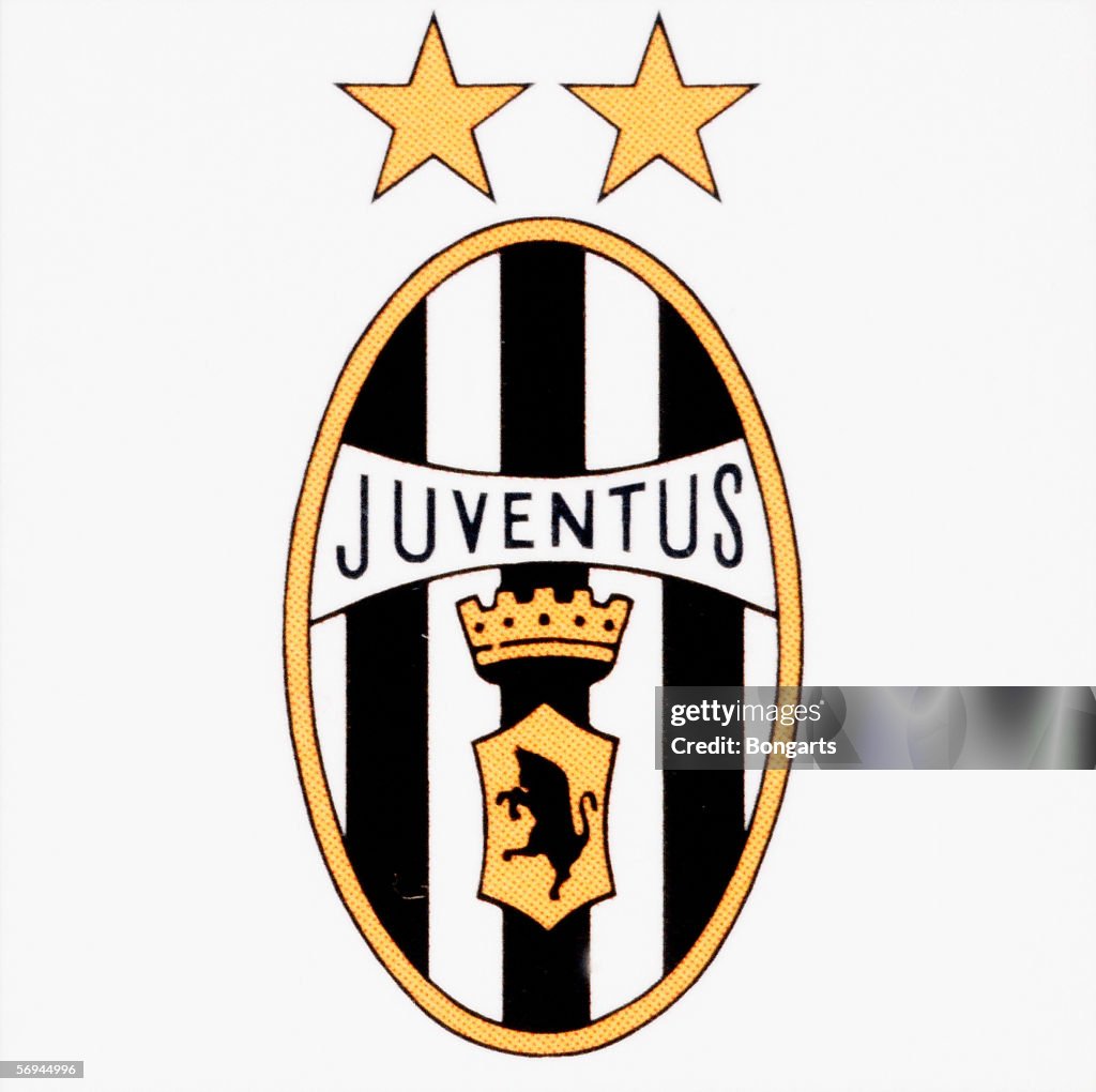 Detail of Juventus football club's logo