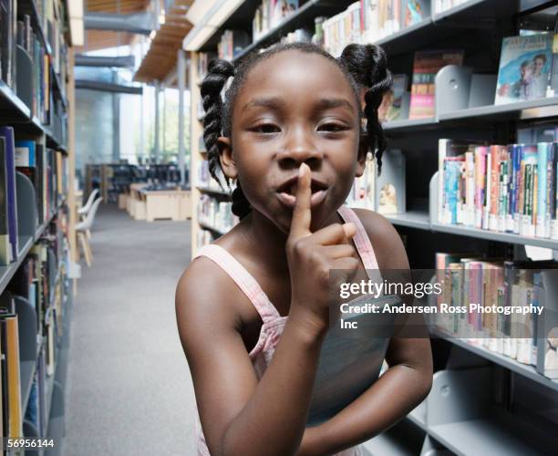 Library Shushing Sign Shushing Girl Photos and Premium High Res Pictures - Getty Images