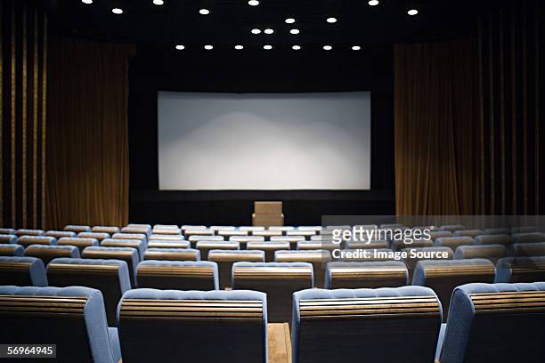 empty cinema - biosalong bildbanksfoton och bilder
