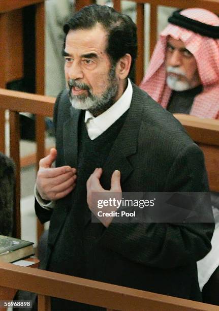Saddam Hussein Trial Continues In Baghdad Photos And Premium High Res saddam-hussein-trial-continues-in-baghdad-photos-and-premium-high-res