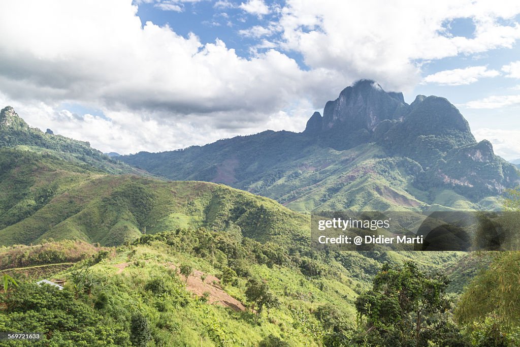 Stunning landscape in Laos