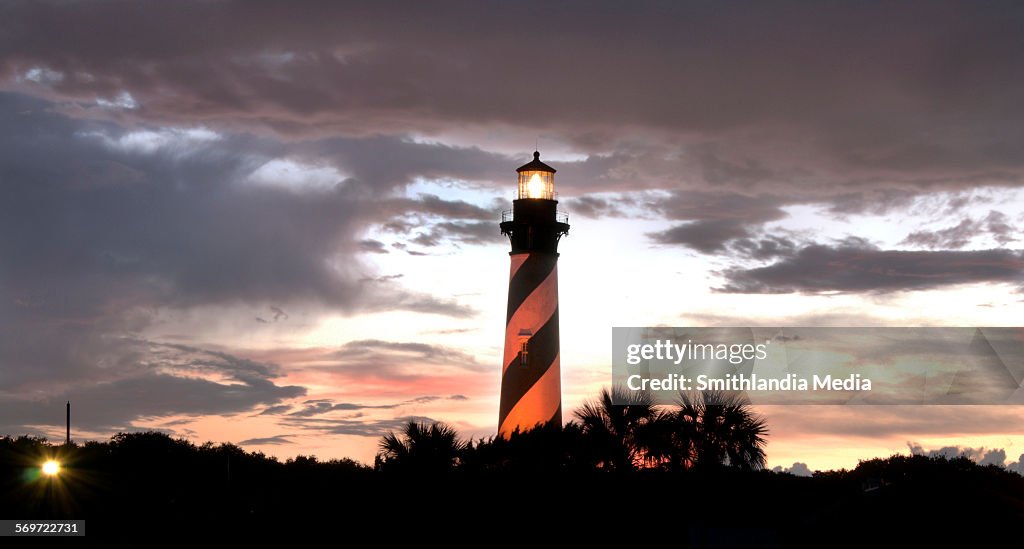 St. Augustine Lighthouse sunset