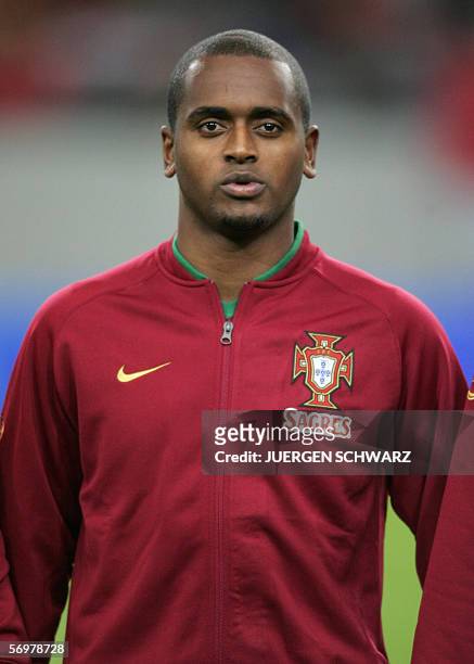 Portugal's national soccer team player Miguel is pictured before the friendly match against Saudi Arabia, as 2006 World Cup qualifier football match,...