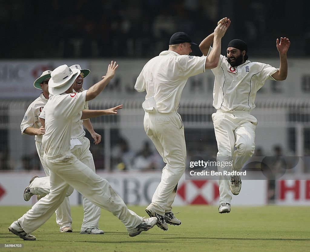 First Test: India v England - Day Three