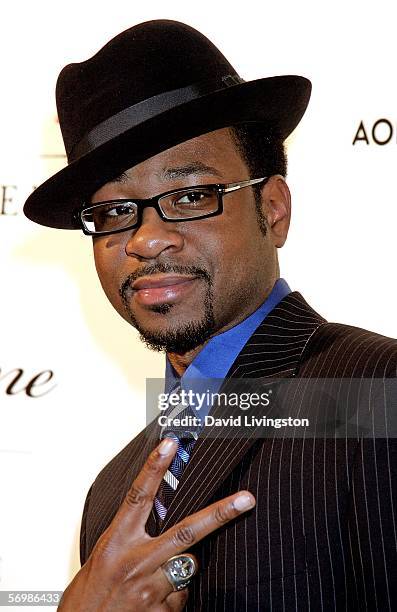 American Idol's Nikko Smith arrives to the Tinseltown To Gotham Pre-Oscar Event at the Regent Beverly Wilshire on March 2, 2006 in Beverly Hills,...