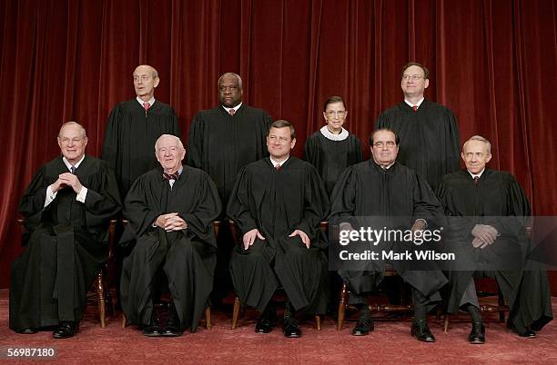 Justice Anthony M. Kennedy , Justice John Paul Stevens, Chief Justice John G. Roberts, Justice Antonin Scalia, , Justice David H. Souter. Justice...