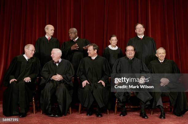 Justice Anthony M. Kennedy , Justice John Paul Stevens, Chief Justice John G. Roberts, Justice Antonin Scalia, , Justice David H. Souter. Justice...