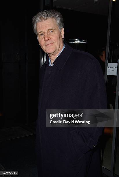 James Fox attends the party for 'Resurrection Blues', Arthur Miller's new play at the Old Vic, following last night's UK premiere and press night, at...