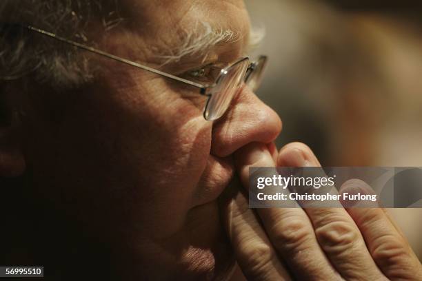 Liberal Democrat party leader Sir Menzies Campbell listens to the opening speeches of the liberal Democratic Party Spring conference on March 4...