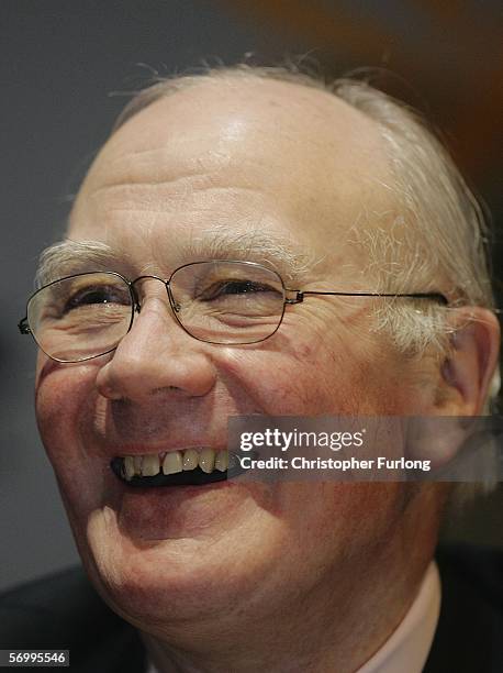 Liberal Democrat party leader Sir Menzies Campbell smiles during the opening speeches of the liberal Democratic Party Spring conference on March 4...