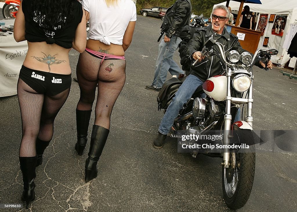 Motorcycle Madness Hits Daytona Beach During Bike Week