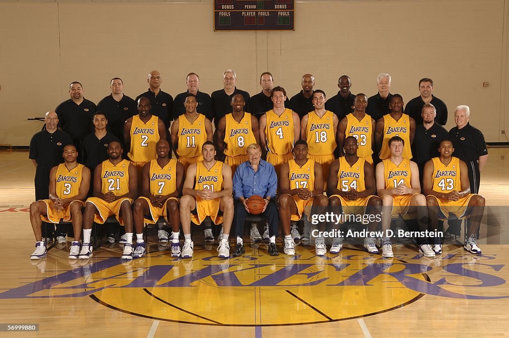 Los Angeles Lakers Team Photo