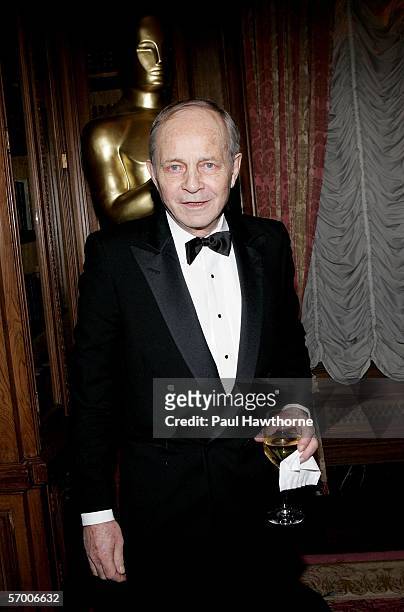 Actor George Dickerson attends the Academy of Motion Picture Arts & Sciences New York Oscar Night Celebration at The St. Regis Hotel March 5, 2006 in...