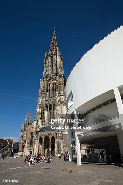 ulm minster - ulm stock pictures, royalty-free photos & images