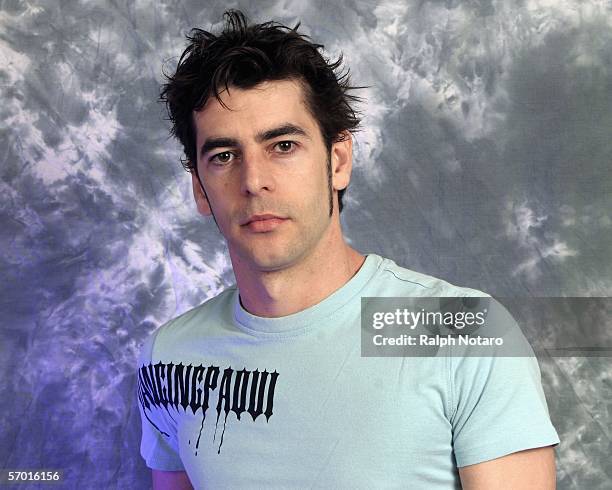 Actor Eduardo Noriega poses for photos during the Miami International Film Festival at the National Hotel March 6, 2006 in Miami, Florida.