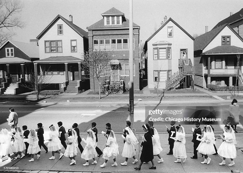 First Holy Communion at St. Michael's Church.