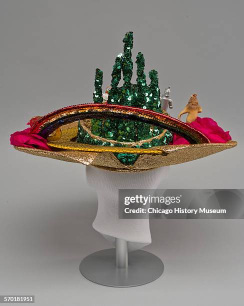 Wizard of Oz hat designed by Raymond Hudd, 1986.