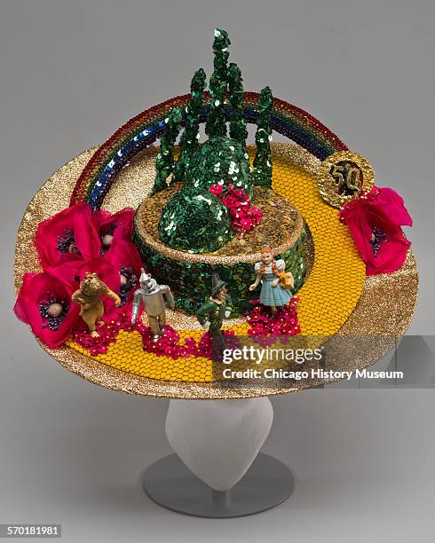 Wizard of Oz hat designed by Raymond Hudd, 1986.