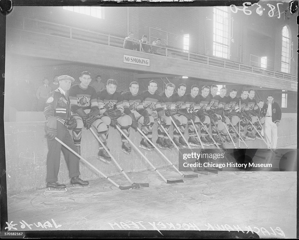 Chicago Black Hawks hockey team
