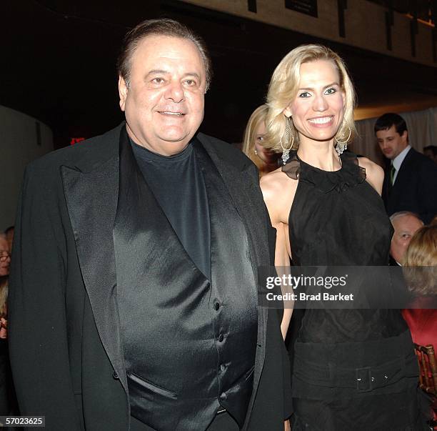 Paul Sorvino and Anna Molova attend the New York City opera spring gala at the New York State Theater at Lincoln Center on March 7, 2006 in New York...