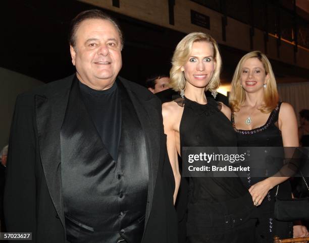 Paul Sorvino, Anna Molova and Mira Sorvino attend the New York City opera spring gala at the New York State Theater at Lincoln Center on March 7,...