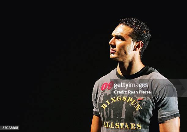 Australian runner Josh Ross poses during a media call at Albert Park March 8, 2006 in Melbourne, Australia.