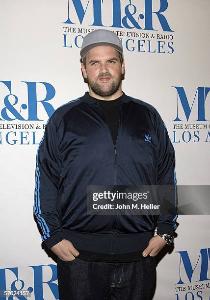 Actor Ethan Suplee arrives at the Twenty-third Annual William S. Paley Television Festival on March 7, 2006 in Los Angeles, California. The festival...