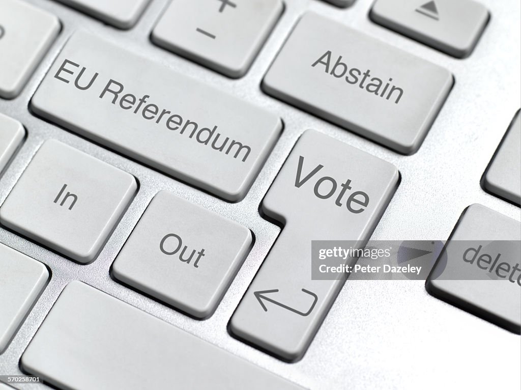 EU referendum keyboard