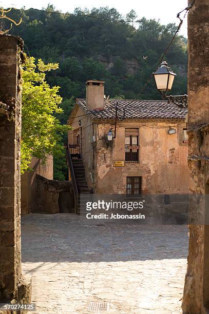 mura city catalonia spain - jcbonassin ストックフォトと画像