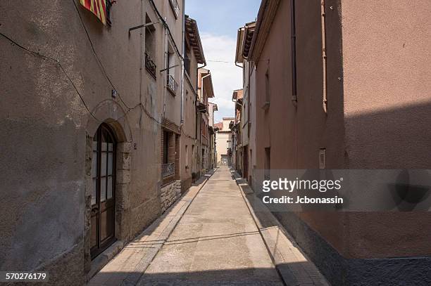 small town catalonia region spain - jcbonassin ストックフォトと画像