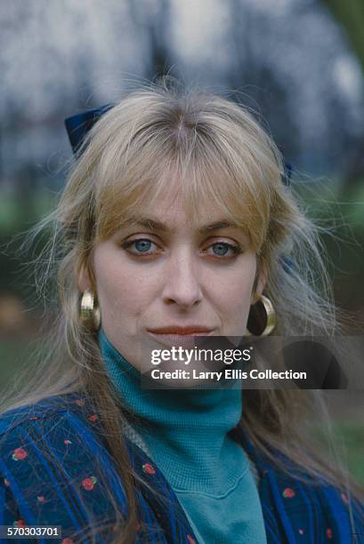 English actress Carol Royle, circa 1988.