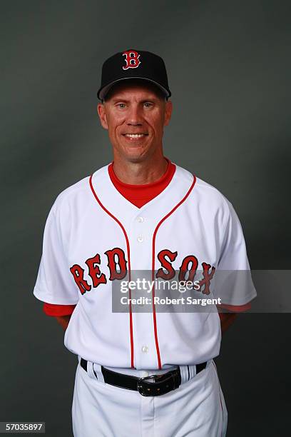 Don Kalkstein of the Boston Red Sox during photo day at City of Palms Park on February 26, 2006 in Ft. Myers, Florida.