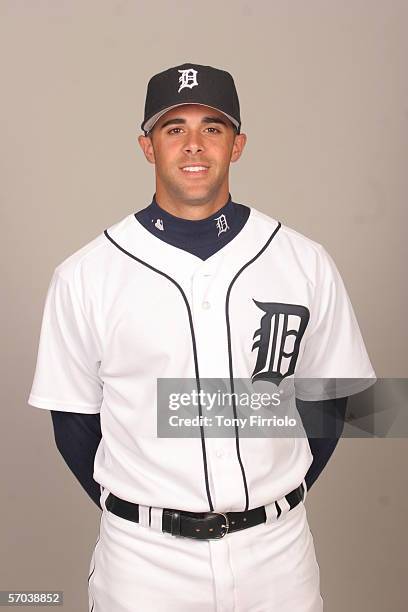 Tony Giarratano of the Detroit Tigers during photo day at Marchant Stadium on February, 26 2006 in Lakeland, Florida.