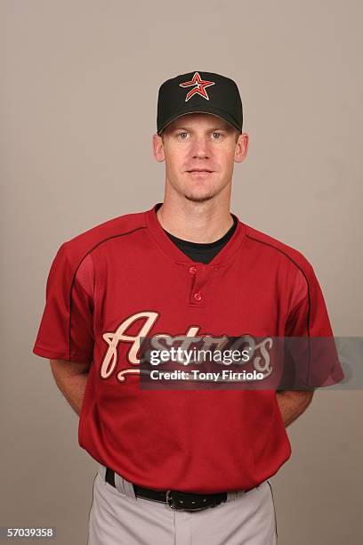 Roy Oswalt of the Houston Astros during photo day at Osceola County Stadium on February 25, 2006 in Kissimmee, Florida.