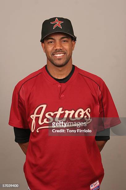 Willy Taveras of the Houston Astros during photo day at Osceola County Stadium on February 25, 2006 in Kissimmee, Florida.
