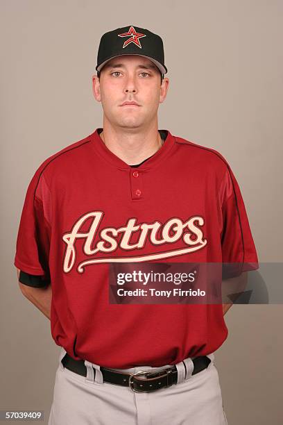 Dan Wheeler of the Houston Astros during photo day at Osceola County Stadium on February 25, 2006 in Kissimmee, Florida.