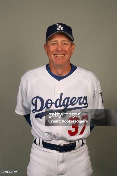 Rich Donnelly of the Los Angeles Dodgers during photo day at Holman Stadium on March 1, 2006 in Vero Beach, Florida.