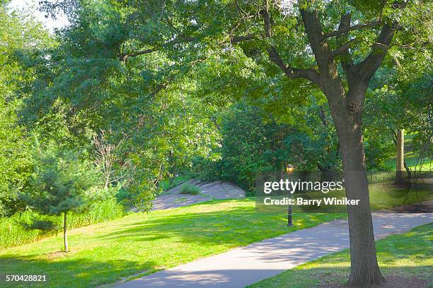 st. nicholas park, ny - barry park foto e immagini stock