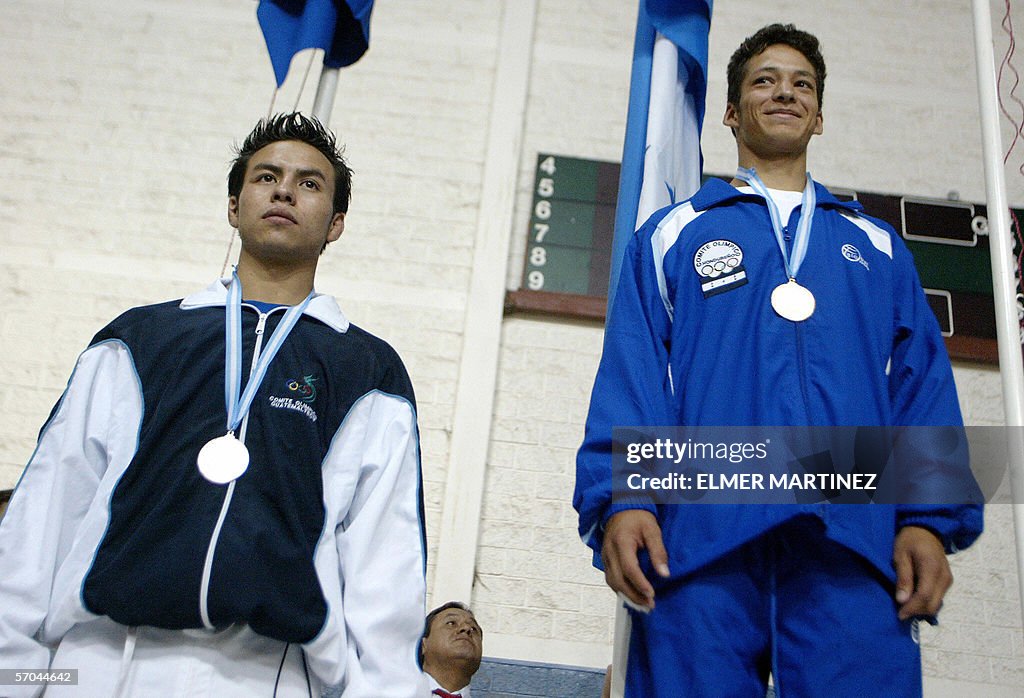 Rudy Rodas of Guatemala, in the 55-kg ju