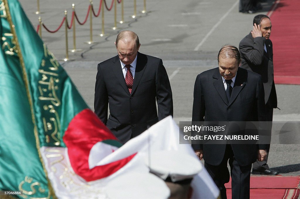 Algerian President Abdelaziz Bouteflika