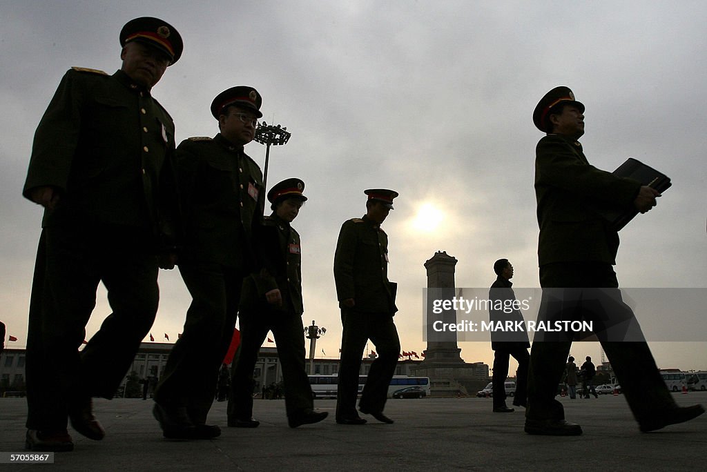 Senior People's Liberation Army (PLA) of