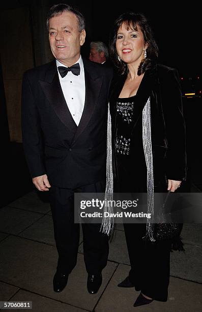 Tony Blackburn and wife Debbie arrive at the Variety Club - Annual Dinner & Ball, the 54th annual fundraiser for the charity, at Grosvenor House on...