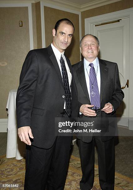 Brody Stevens and Budd Friedman at the 5th Annual Tom Arnold Celebrity Roast at the Beverly Hills Hotel on March 11, 2006 in Hollywood, California