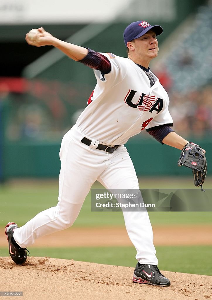 WBC: Japan v USA