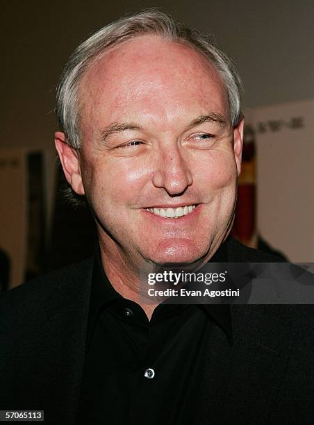 Author Christopher Buckley attends the "Thank You For Smoking" premiere at The Museum of Modern Art March 12, 2006 in New York City.