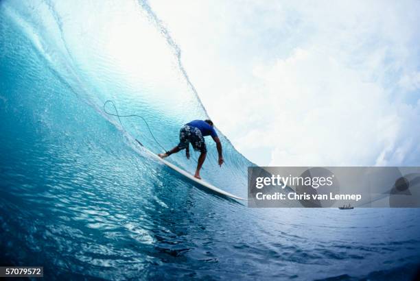 Topper Wave Riding 589 Surfer On Top Of Wave Stock Photos, High-Res Pictures, and Images ...