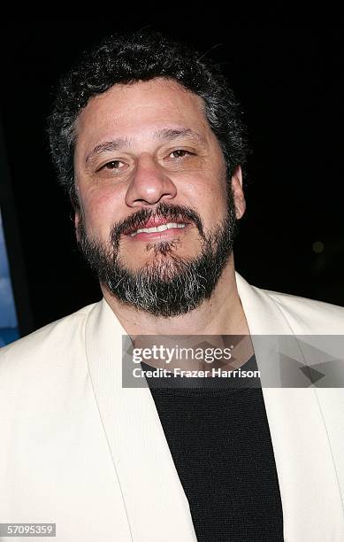 Actor Carlos Esteban Fonseca attends the Premiere Of "Cayo" at the Harmoney Gold Theatre on March 14, 2006 in Los Angeles, California.