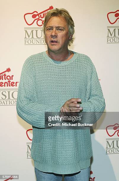 Musician Ray Kennedy arrives at the "Evening with Ray Kennedy and Friends" hosted by the Guitar Center Music Foundation at the Avalon on March 14,...